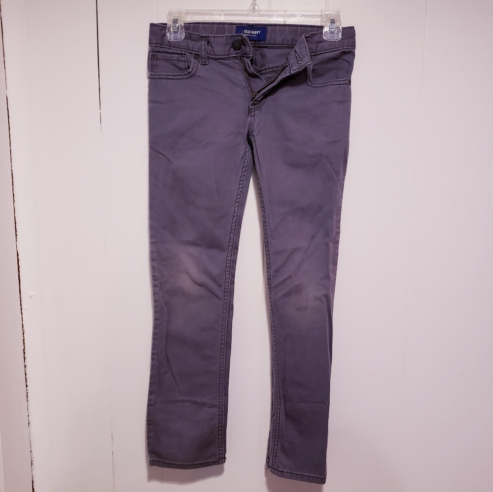Old Navy Boys Gray Skinny Jeans